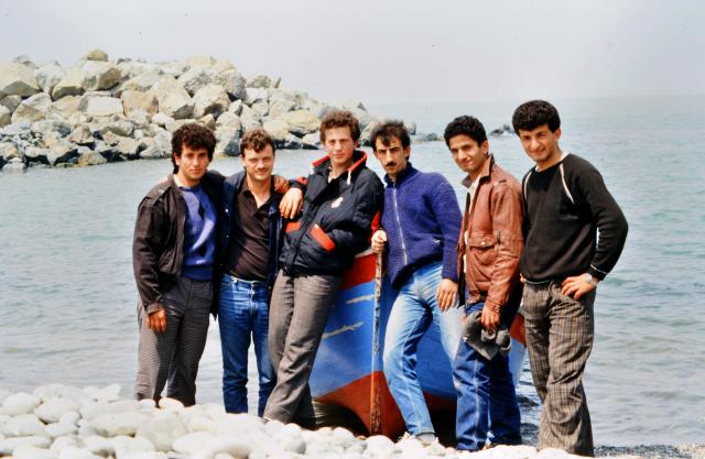 Die Fischer am Schwarzen Meer