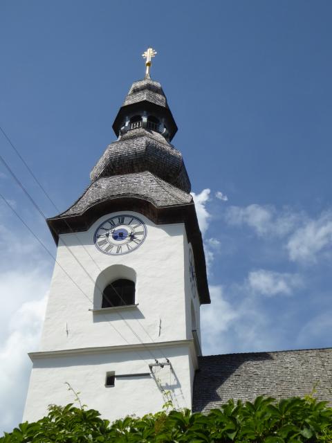 Kirchturm in Freistritz