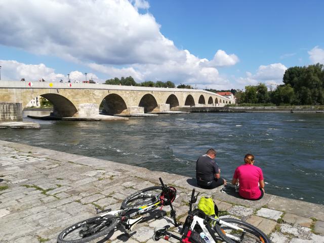 Steinerne Brücke in Regensburg