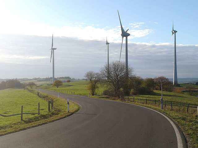 Windräder in der West-Eifel