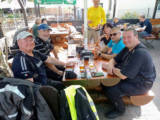 Zwischenmahlzeit am Schiffshebewerk