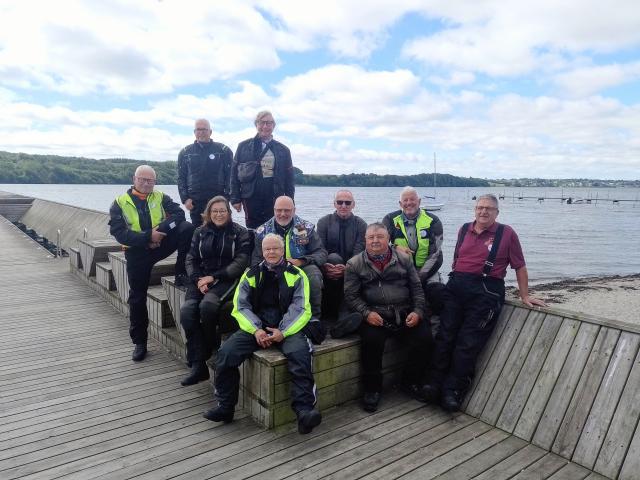 Erste Pause am KOlding Fjord