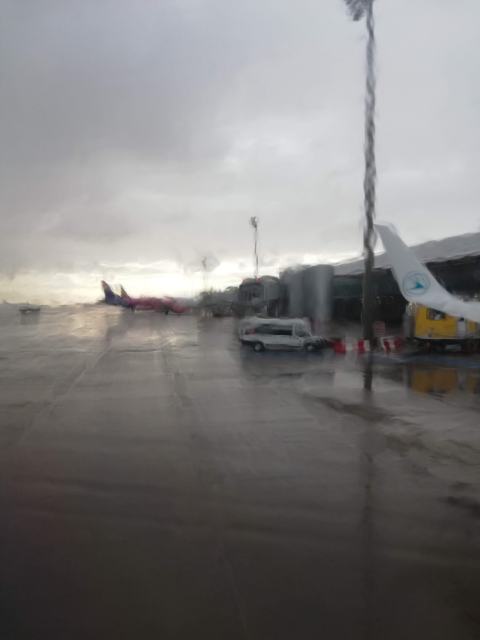 Regen zu unserem Abschied von Teneriffa