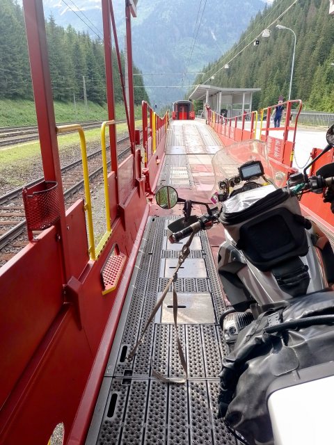 Autoschleuse Tauernbahn