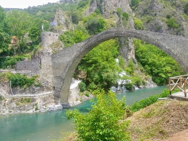 alte Steinbrcke bei Konitsa
