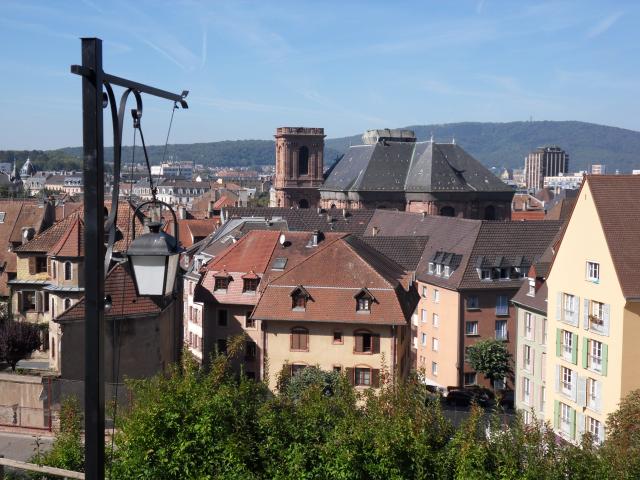 Aussicht von der Zitadelle auf die Altstadt
Belfort