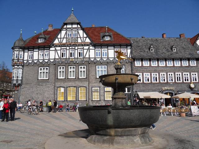 am Goslarer Marktplatz