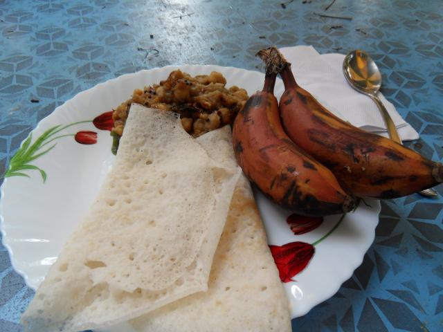 ein indisches Frühstück