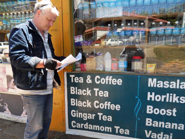 Kaffeepause bei Chinnakanal