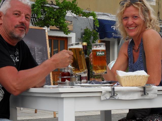 Abendessen in Cres