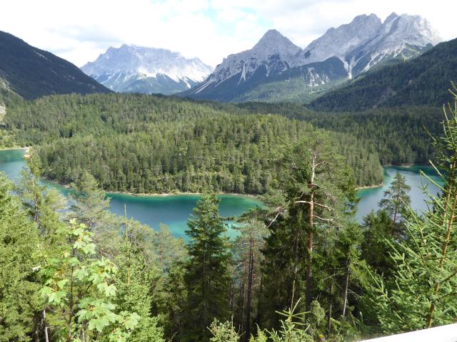 Ausblick auf die Zugspitze