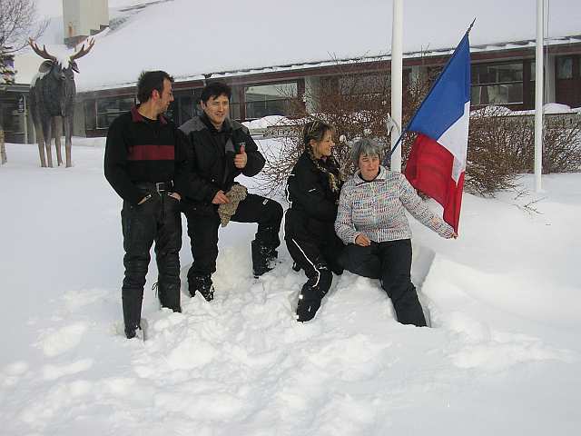 die Gruppe aus Frankreich