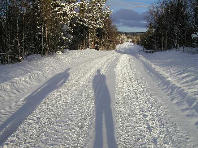 norwegische Winterlandschaft