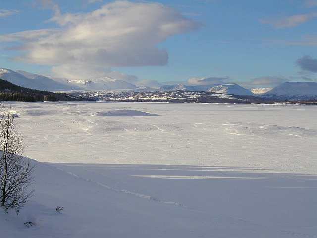 norwegische Winterlandschaft