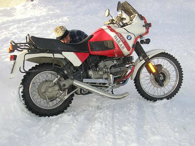 Modifikationen an einer R100GS Paris/Dakar