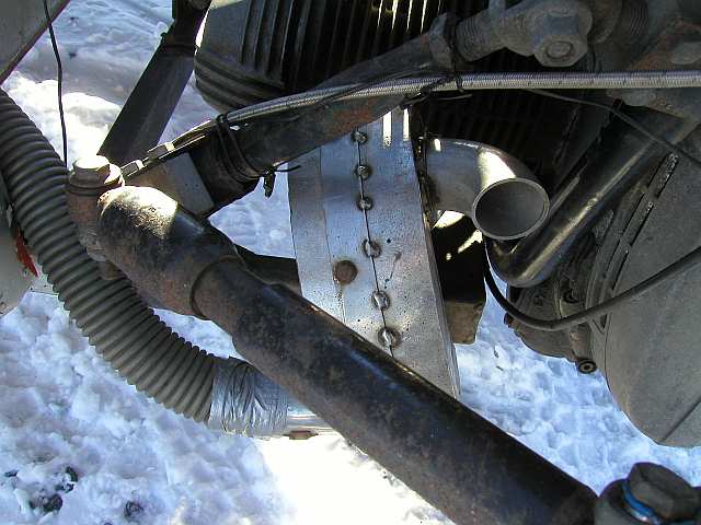 Wärmetauscher auf BMW-Krümmer