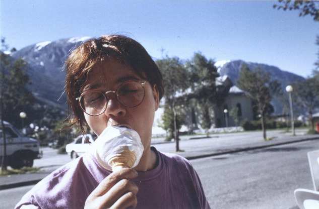 Soft-Eis für Martina