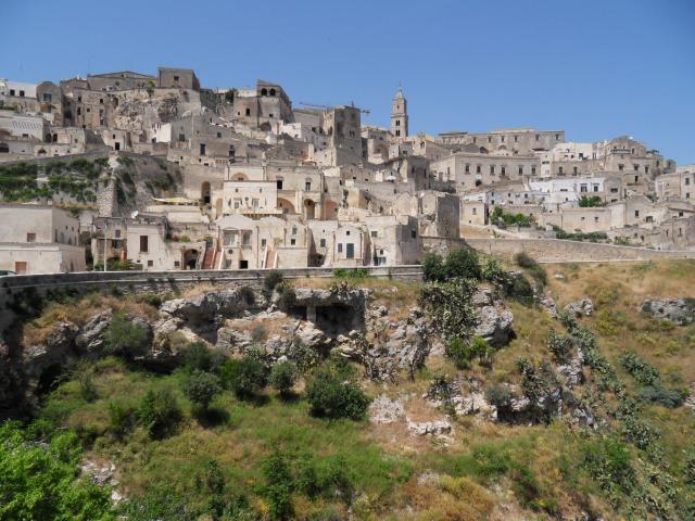 Blick auf Matera