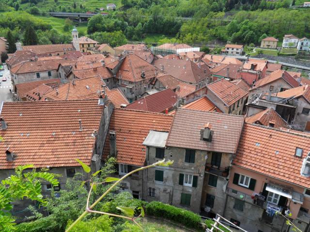 Blick ber Campo Ligure