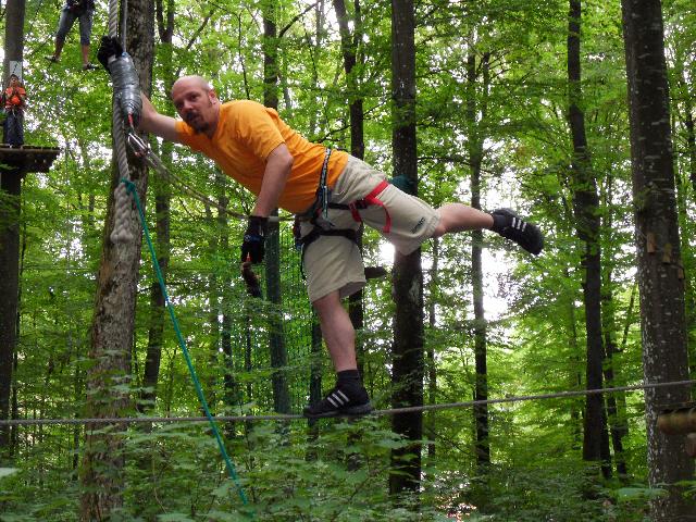 Kletterwald in Laichingen