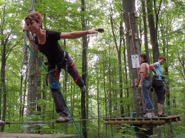 Kletterwald in Laichingen