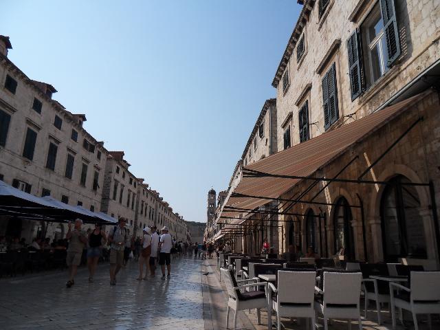 Der Stradun, die
Hauptgasse Dubrovniks