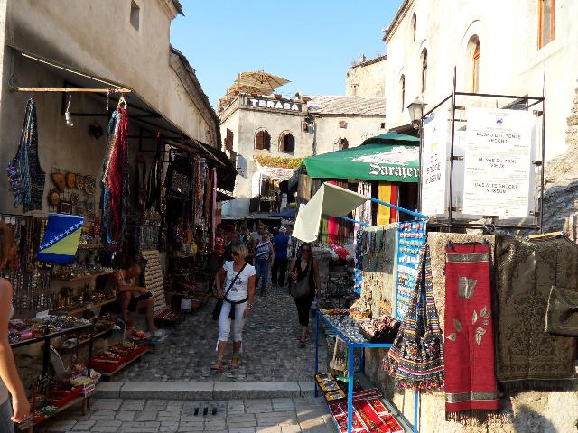 an der Brücke von Mostar