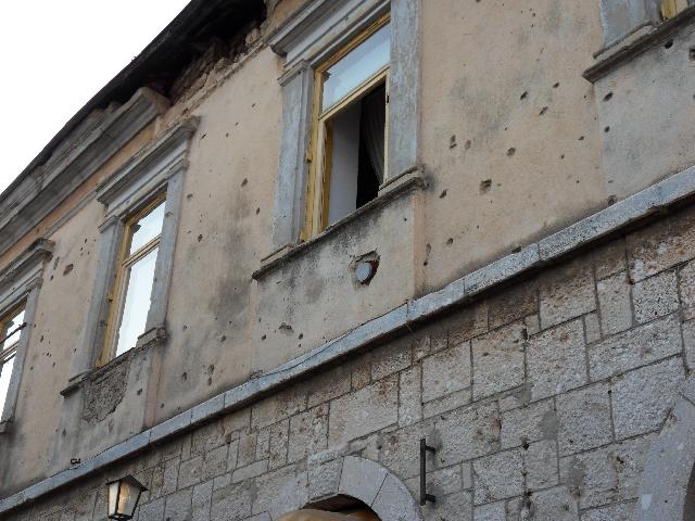 Erinnerungen an den Krieg in Mostar
