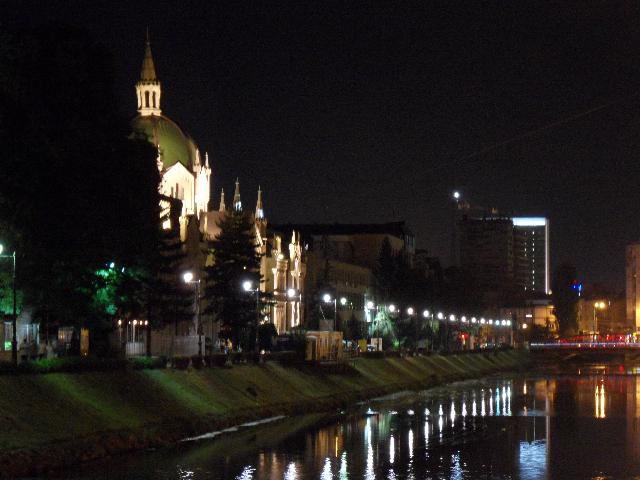 Sarajevo bei Nacht