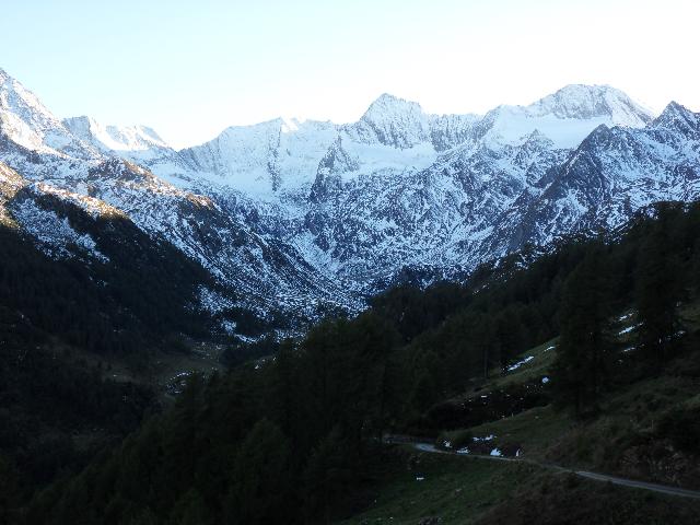 auf dem Weg zum Timmelsjoch