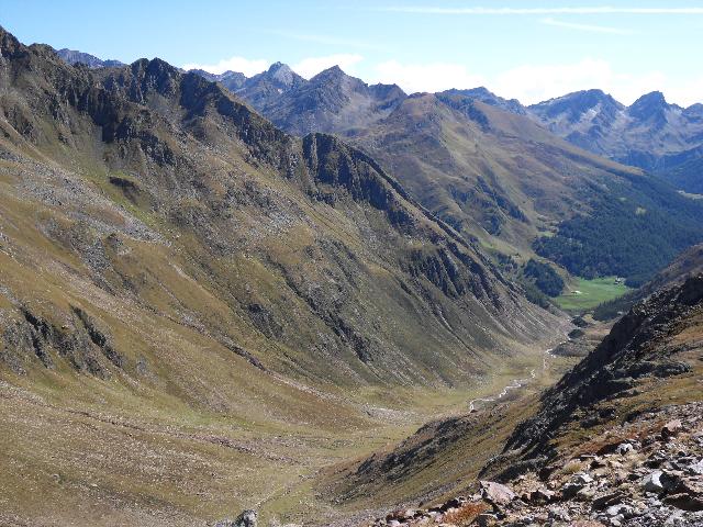 Schöne Aussichten vom 2509 m hohen Timmelsjoch