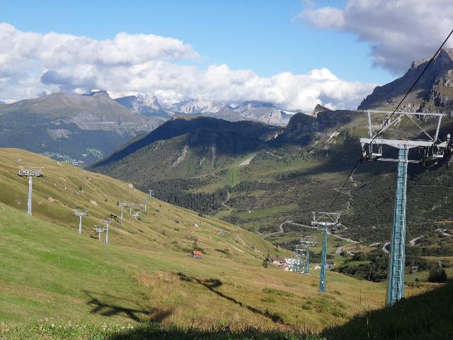 Unterwegs zum Passo di
Pordoi