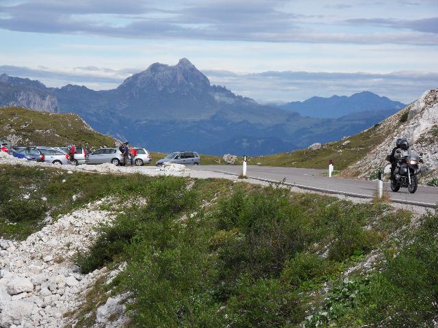 am Forte Tre Sassi" am Valparola-Pass
