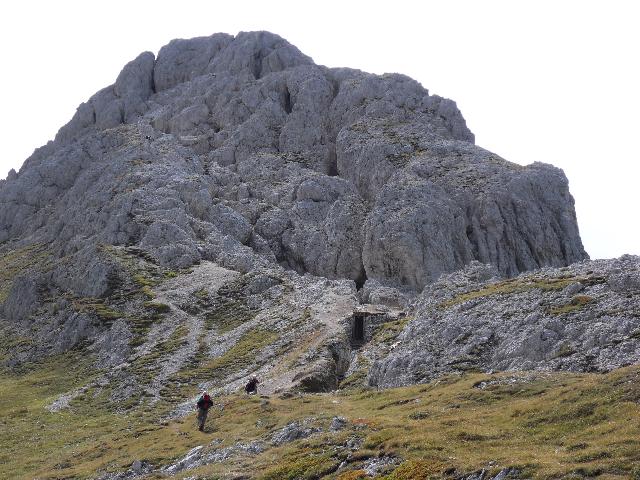 Aussicht am Forte Tre Sassi