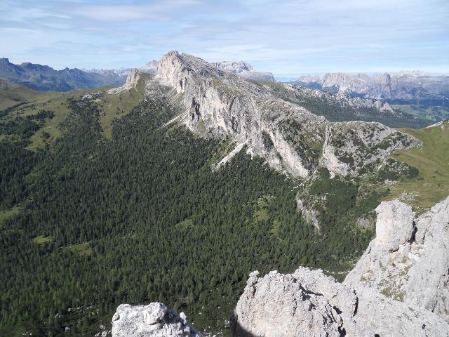 Aussicht am Forte Tre Sassi