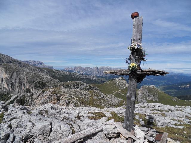 Aussicht am Forte Tre Sassi