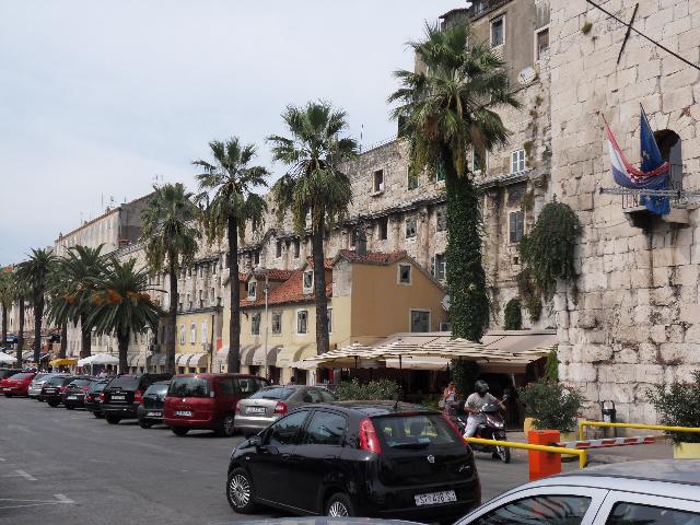 außerhalb der Altstadt von Split