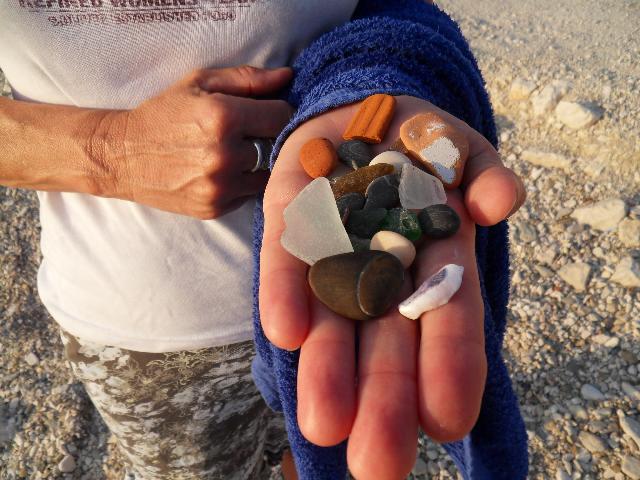 Funde am Strand vor Split