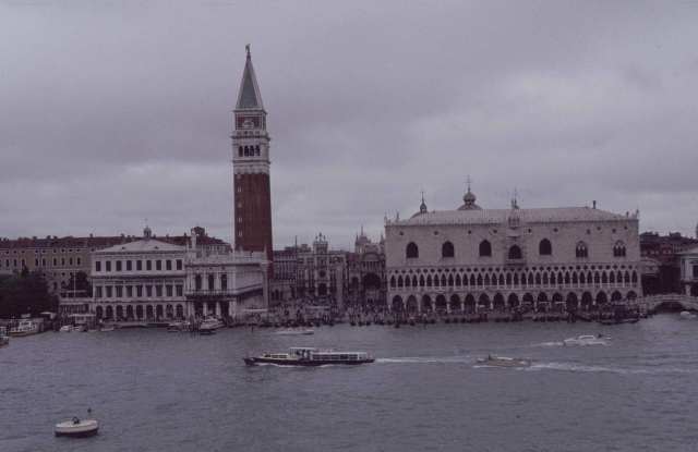 Ankunft in Venedig