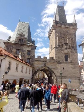 Am Freitag Morgen unterwegs in Prag