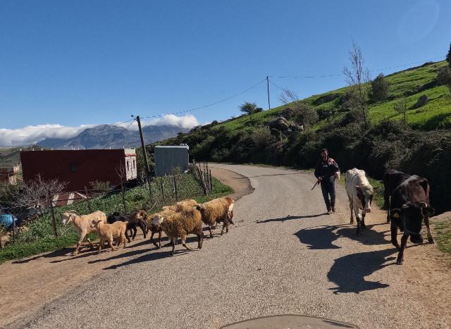 unterwegs abseits der Hauptstraßen