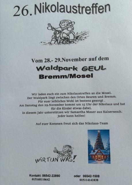 auf dem Waldpark Geul bei Bremm an der Mosel 