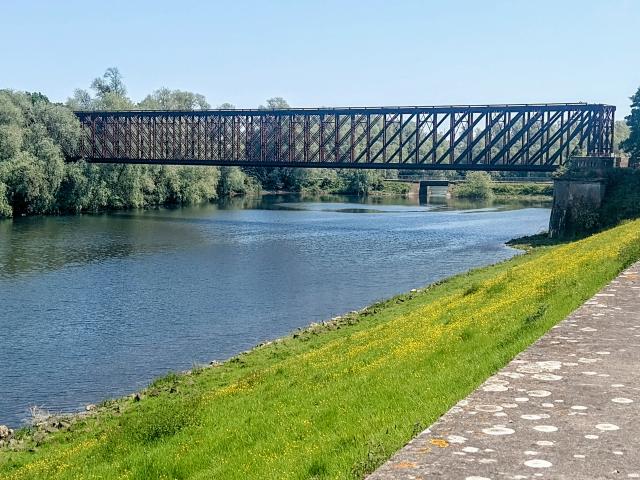die Griethhausener Eisenbahnbr&uuml;cke 