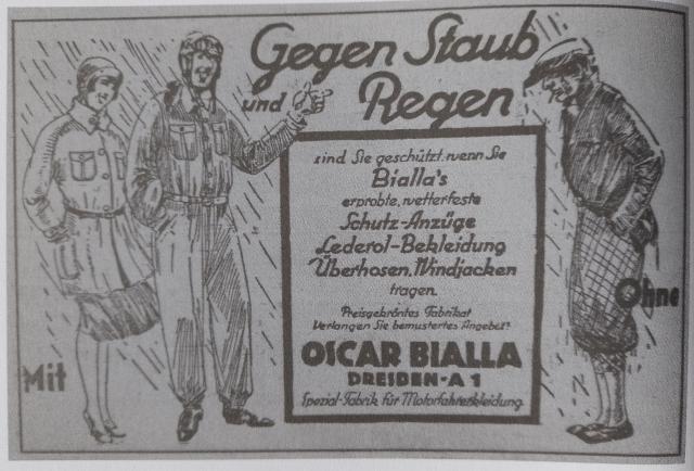 Werbung in den 1930ern