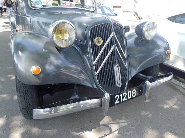 auf dem Oldtimer-Treffen in Remich