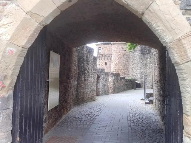 Tor der Burg Lichtenberg