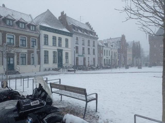 am Marktplatz in Kalkar 