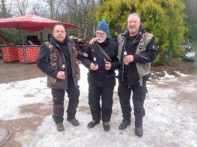 Mit Nikolaus bei den Binnen Döör in Ahaus