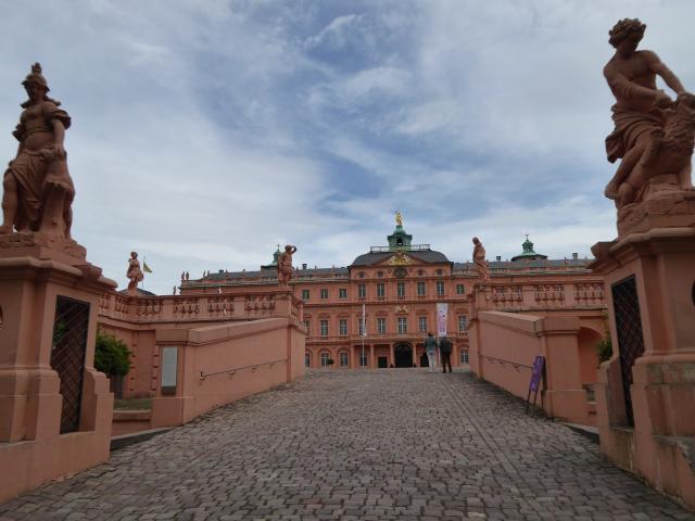 am Residenzschloss in Rastatt