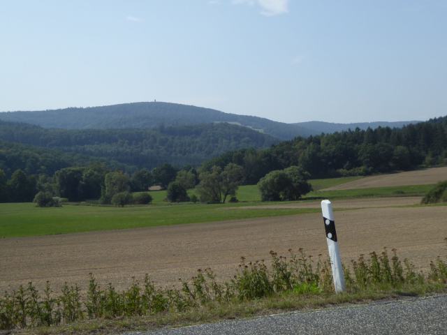 Blick auf den Feldberg/Taunus